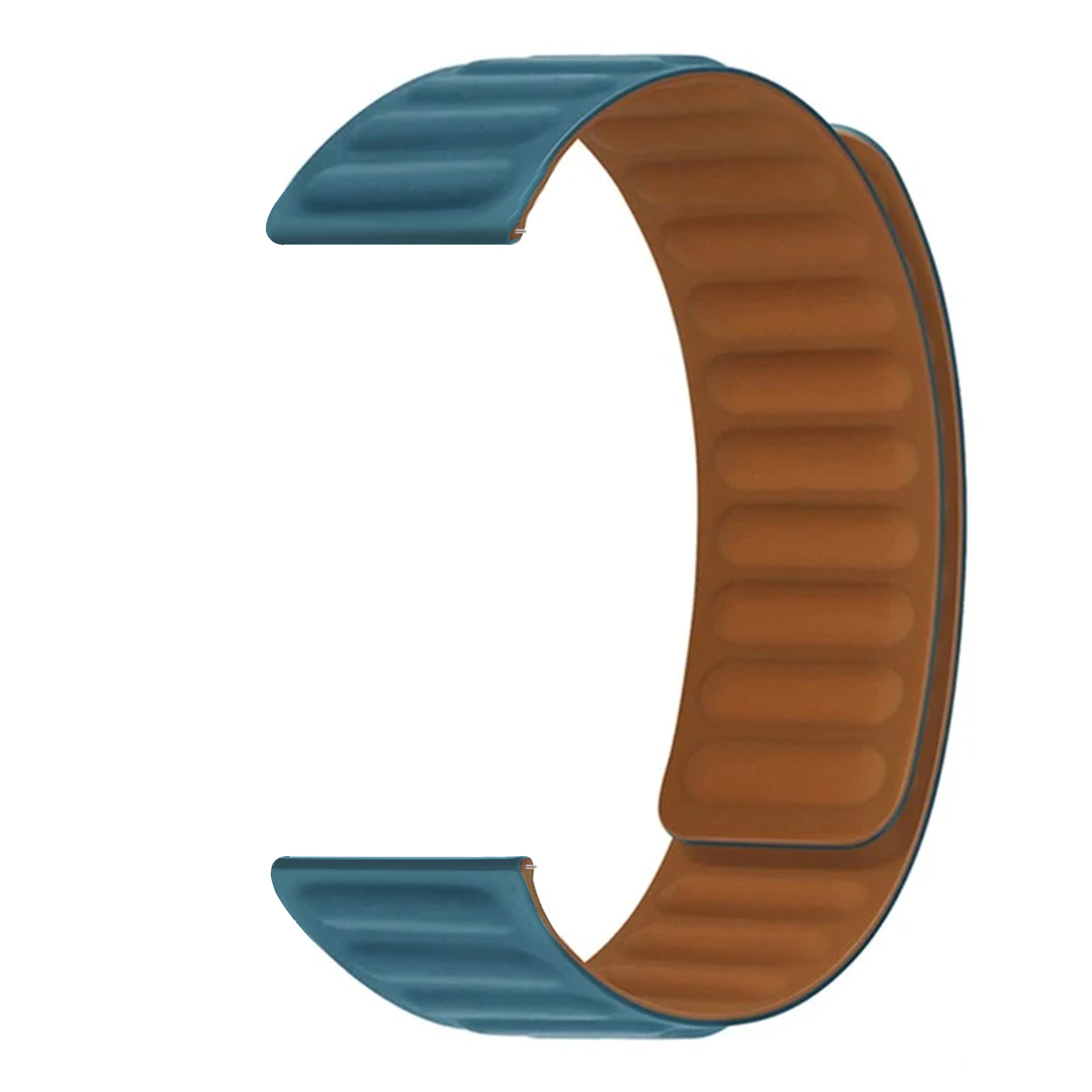 Magnetiskt silikonarmband Garmin Forerunner 165 blå