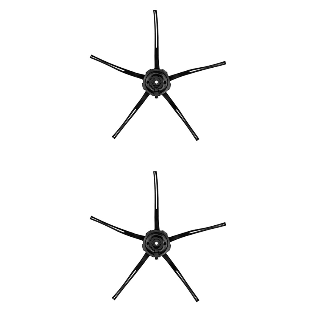 2-pack Sidoborstar  Roborock Q7 Max Plus Svart