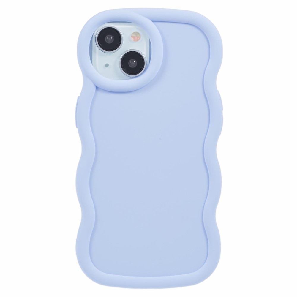 Wavy Edge TPU Skal iPhone 13 Lila