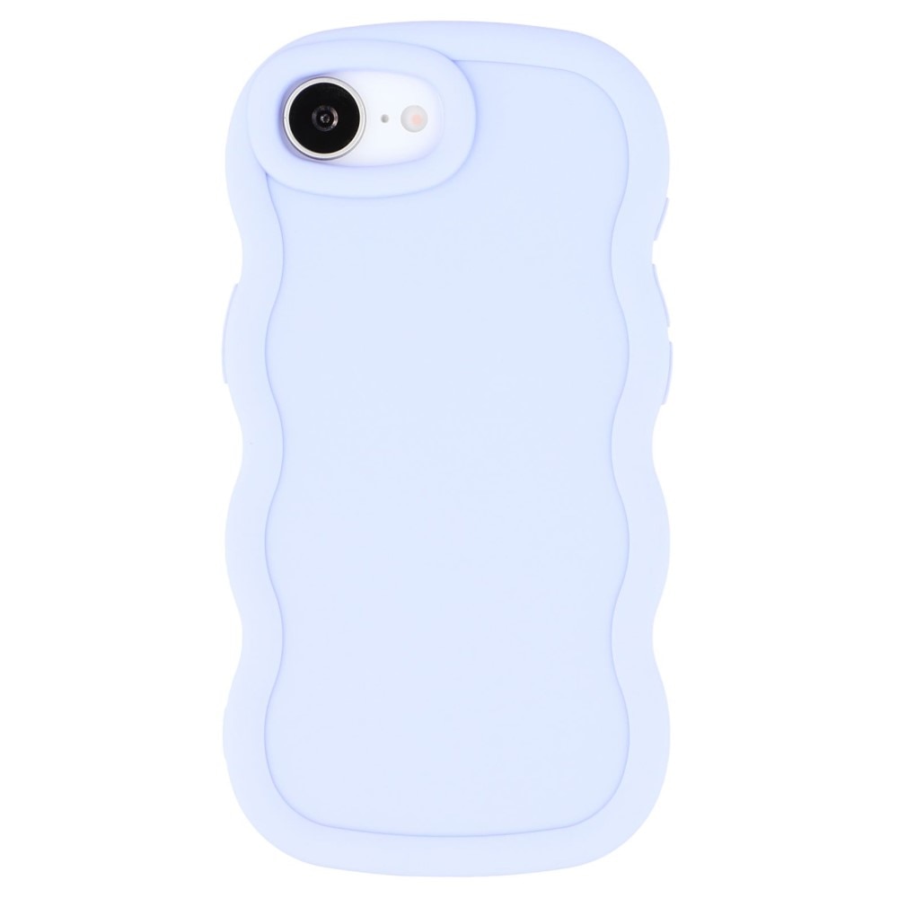 Wavy Edge TPU Skal iPhone 16e Lila