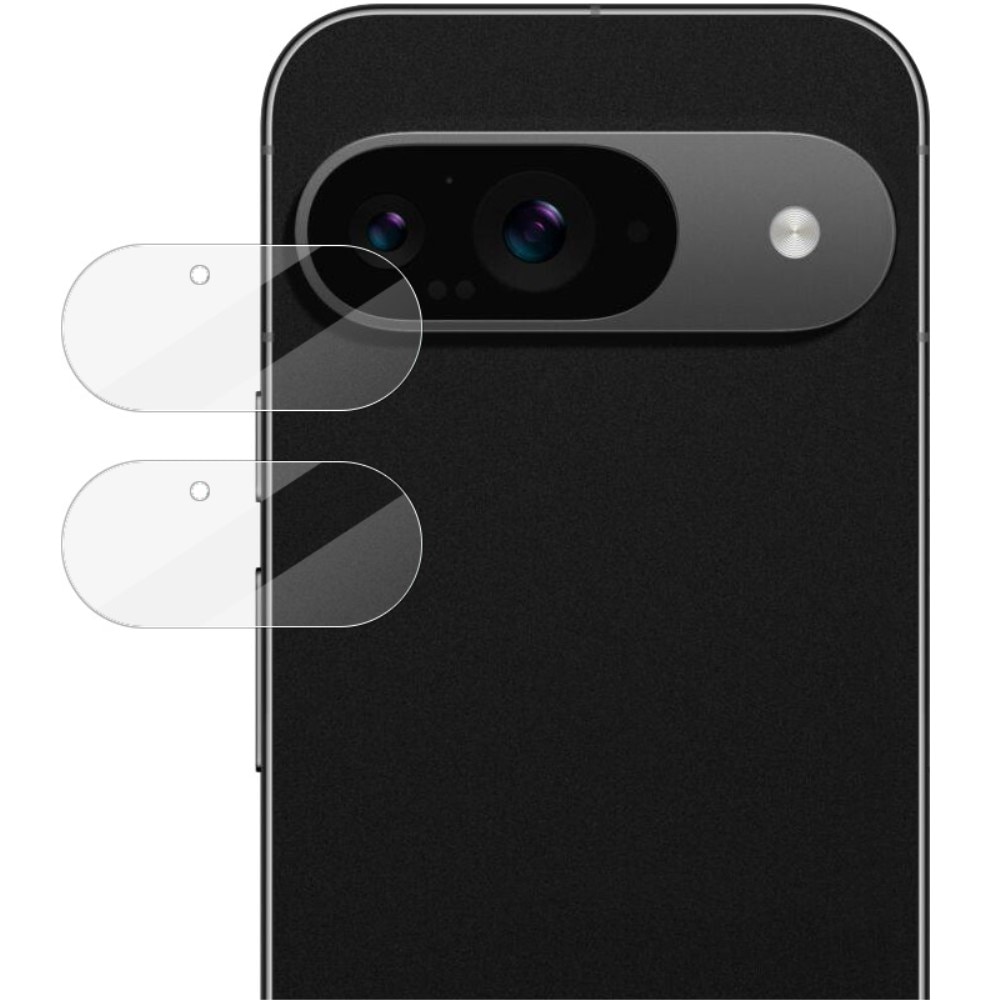 2-pack Härdat Glas Linsskydd Google Pixel 9 Genomskinlig