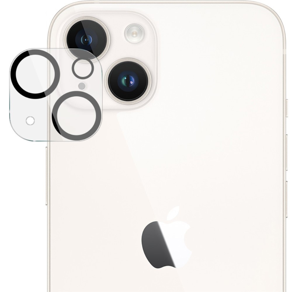 Härdat Glas 0.2mm Linsskydd iPhone 15 Genomskinlig