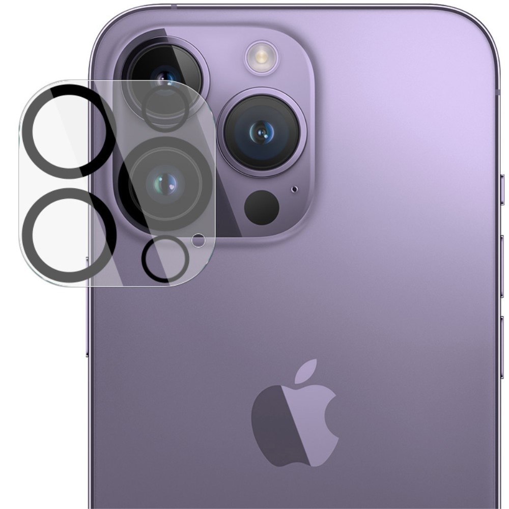 Härdat Glas 0.2mm Linsskydd iPhone 15 Pro Max Genomskinlig