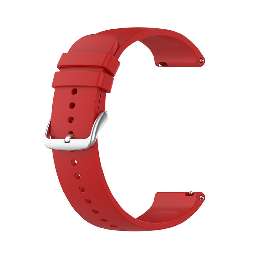 Silikonarmband Suunto 9 Peak Pro Röd