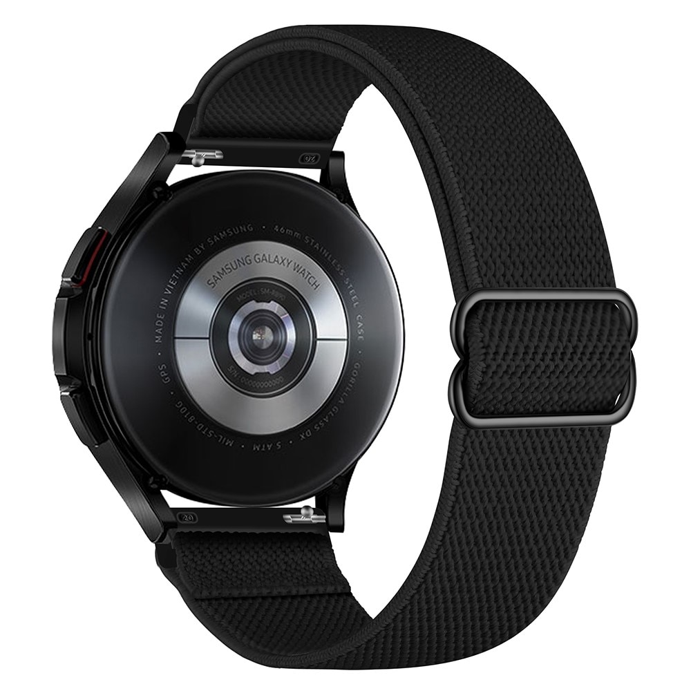Elastiskt Nylonarmband Garmin Vivoactive 5 Svart