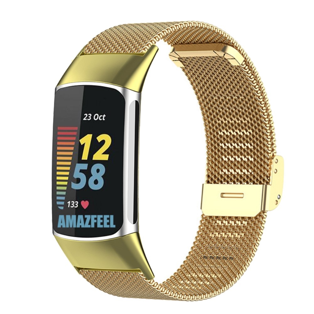 Mesh Bracelet Fitbit Charge 5 Guld