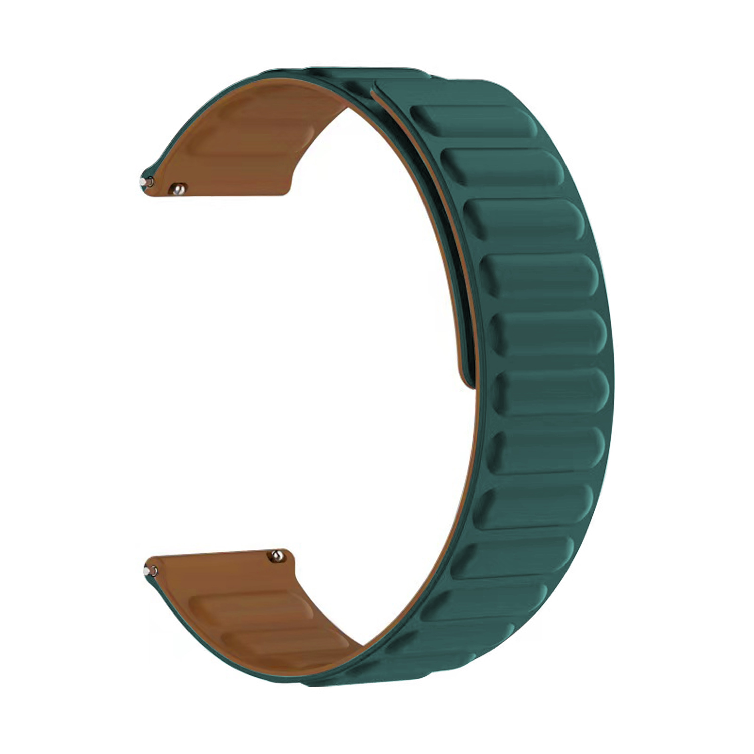 Magnetiskt silikonarmband Garmin Forerunner 55 grön