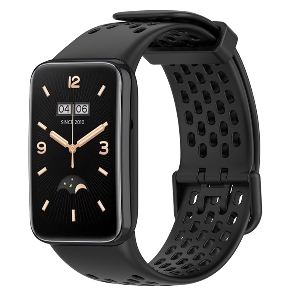 Silikonarmband Sport Xiaomi Mi Band 7 Pro Svart