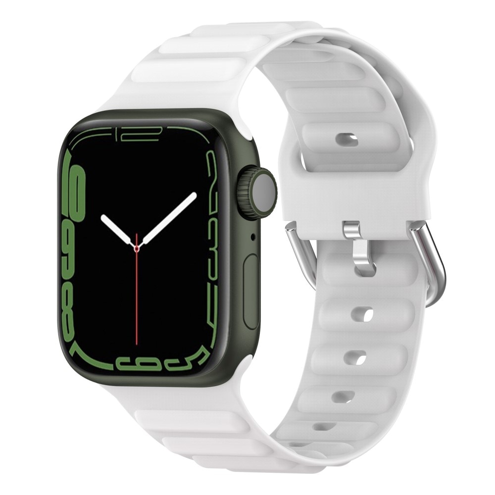 Resistant Silikonarmband Apple Watch Series 10 42mm vit