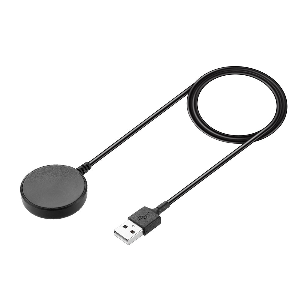 Magnetisk laddare 1m Samsung Galaxy Watch Active 2 44mm Svart