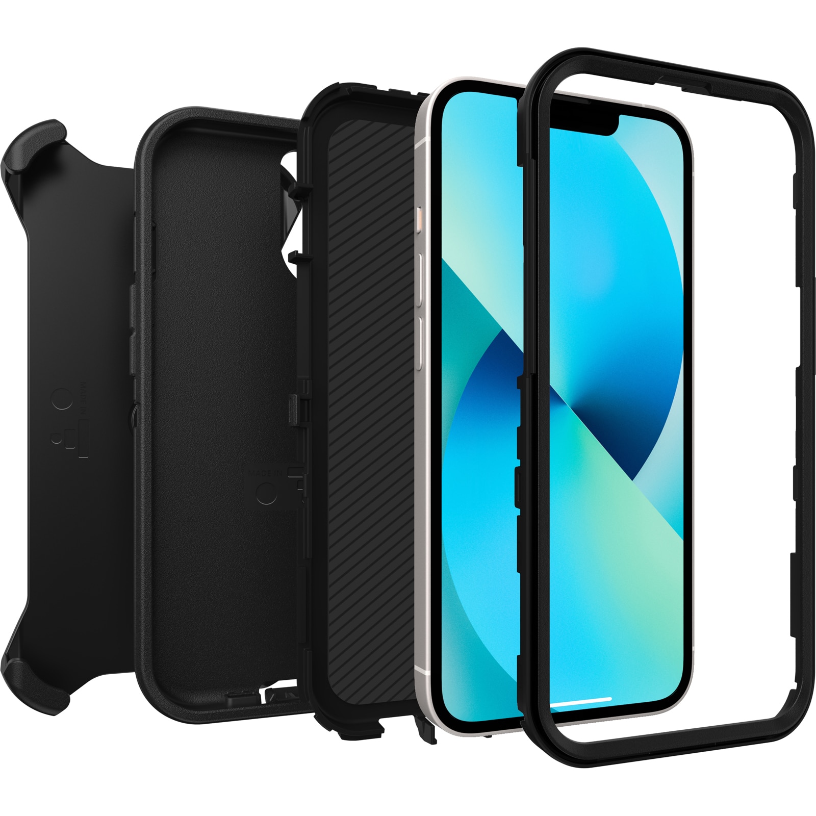 Defender Skal iPhone 13 Svart