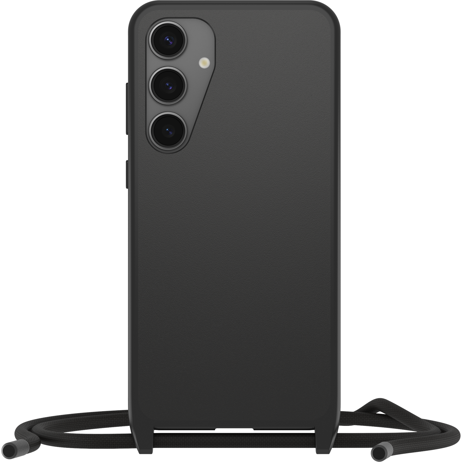 React Necklace Skal Samsung Galaxy S24 Plus Svart