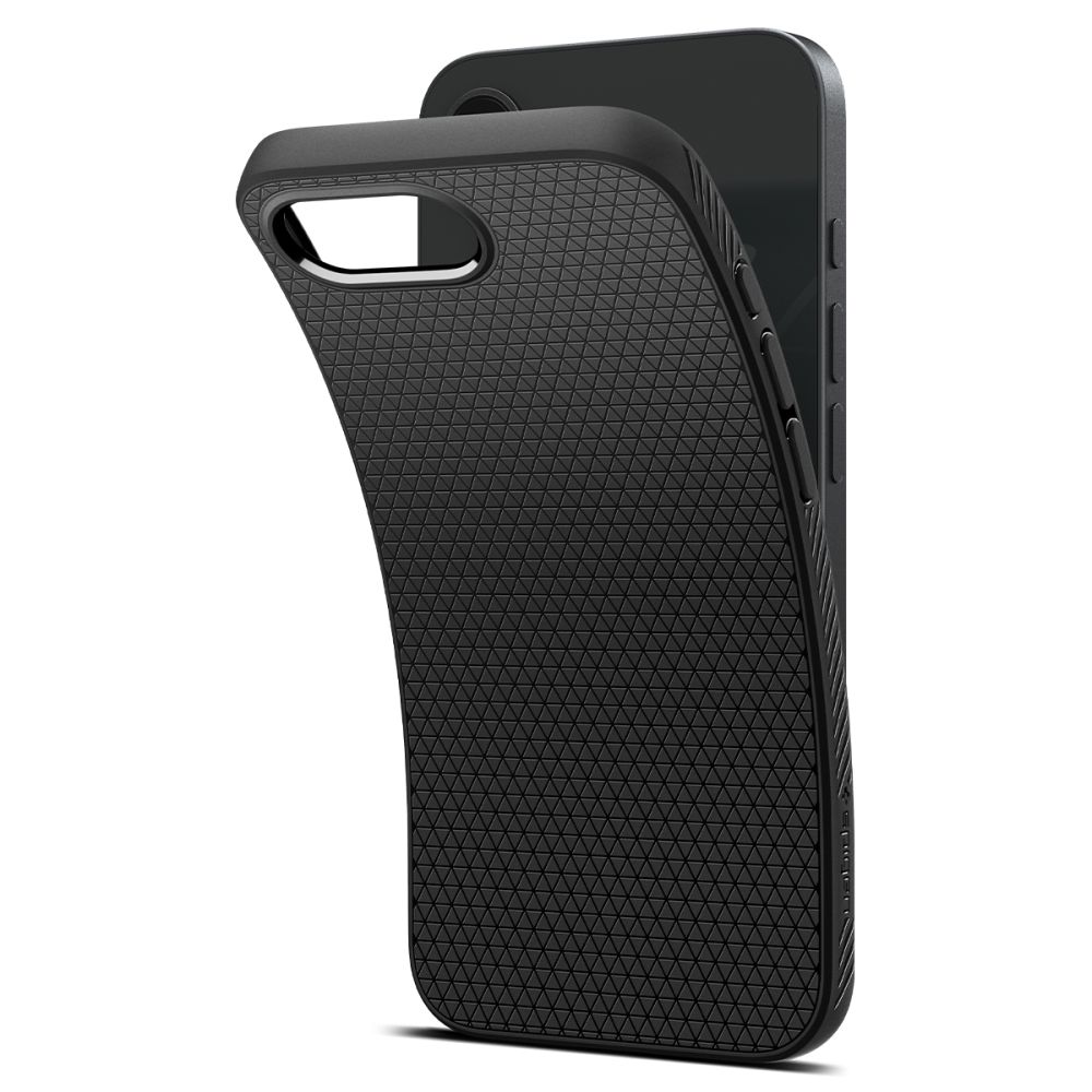 iPhone 16e Case Liquid Air Matte Black