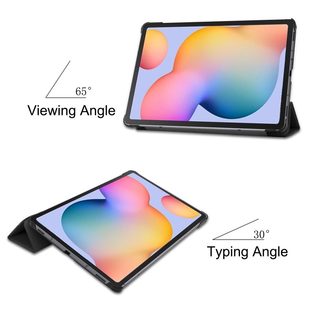 Fodral Tri-fold Samsung Galaxy Tab S6 Lite Svart