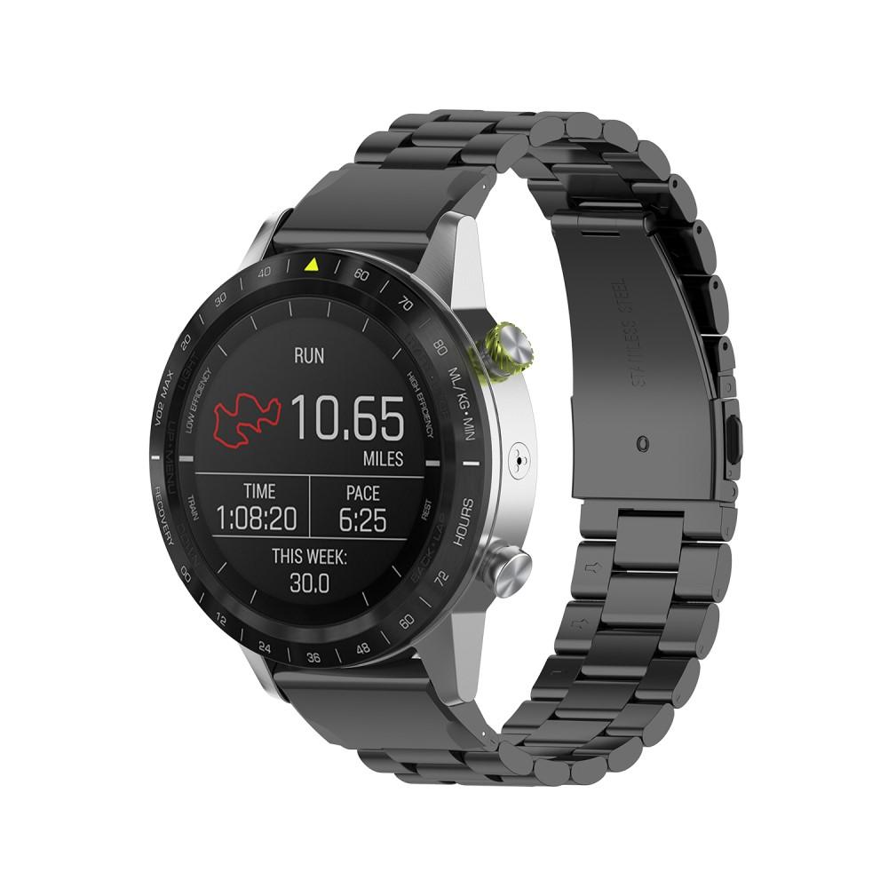 Metallarmband Garmin Fenix 6X Pro Svart