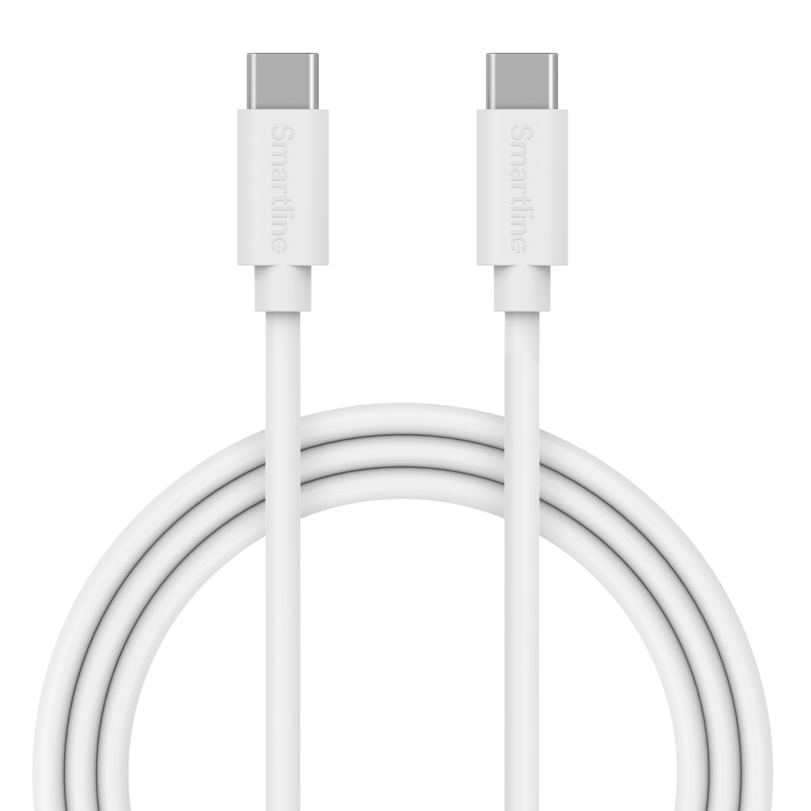 Lång USB-kabel USB-C - USB-C 2m Xiaomi Poco X6 Pro vit